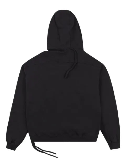 Ottolinger skull-print deconstructed hoodie