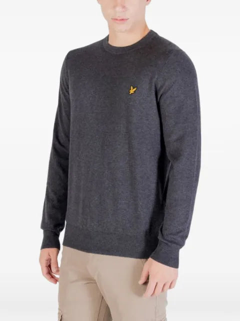 Lyle & Scott logo-patch sweater