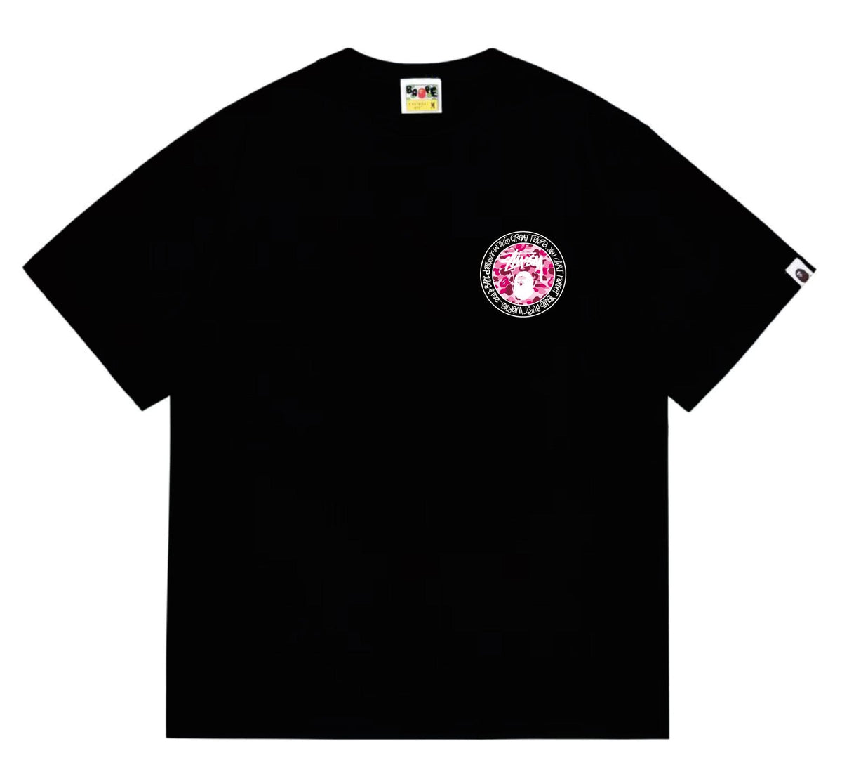 BAPE Light Circular Graphic Short-Sleeve T-Shirt