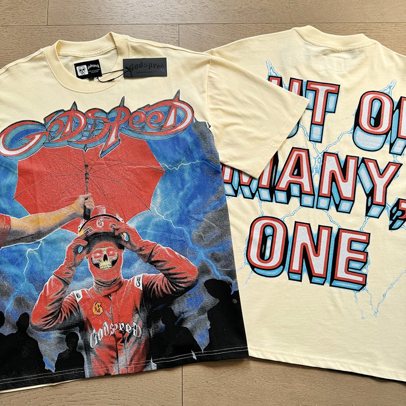 Godspeed Out of Many One Graphic T-Shirt
