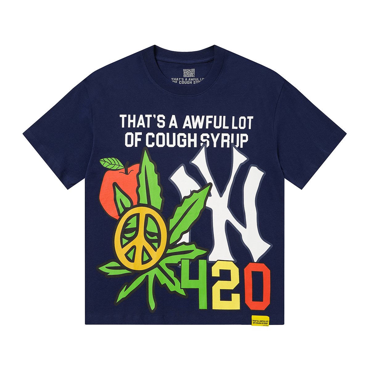 THAT'S A AWFUL LOT OF COUGH SYRUP Front & Back Graphic T-Shirt