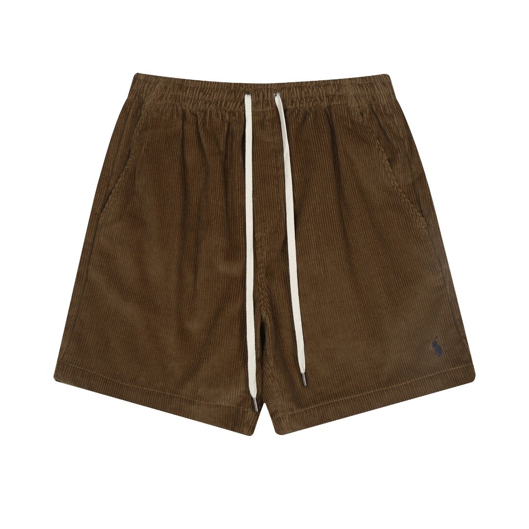 Ralph Lauren Cotton Corduroy Drawstring Shorts